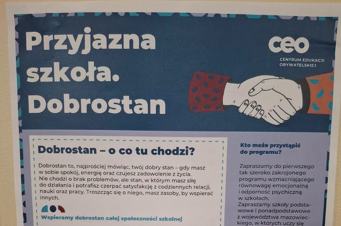 Trwają zajęcia integracyjne dla klas pierwszych w szkole